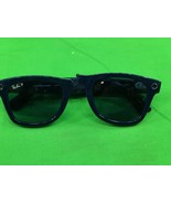 BROKEN RAY-BAN Stories Wayfarer Blue Smart Glasses RW4004-(FOR PARTS NON... - $51.26 CAD