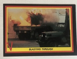 V The Visitors Trading Card 1984 #7 Blasting Through - £1.91 GBP