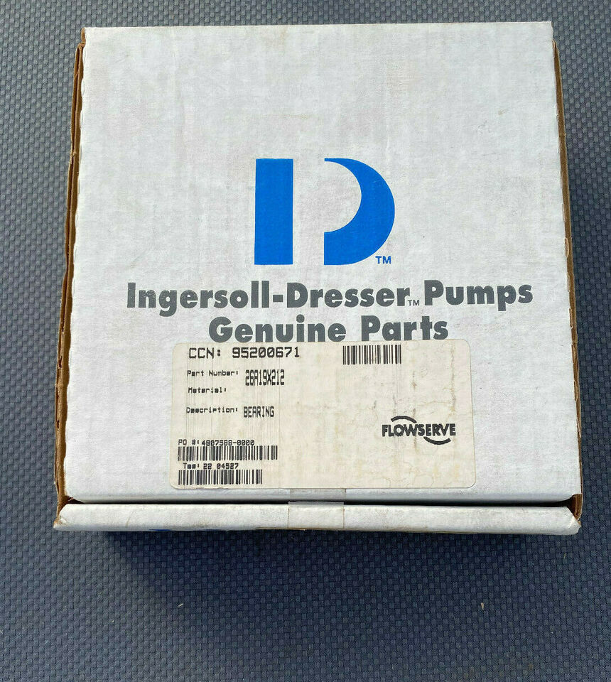 Ingersoll Dresser Pump Replacement Bearing 26A19X212 SKF Brand 6212 bearing - $19.24