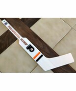 Vintage InGlasCo NHL Philadelphia Flyers White Plastic Mini Goalie Hocke... - €15,10 EUR