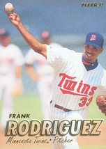 1997 Fleer Frank Rodriguez 156 Twins - £0.79 GBP