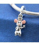 925 Sterling Silver Pixar Remy Dangle Charm Bead - $15.99