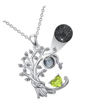 Birthstone Necklace Personalized Photo Projection I - £116.08 GBP
