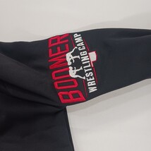 Boomer Wrestling Camp Mens Black & Red Cotton Blend Pullover Sweatshirt Sz Small image 4