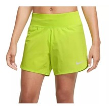 Nike Women&#39;s Crew Running Shorts CZ9568-321 Green Size S Small - $55.00