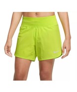 Nike Women&#39;s Crew Running Shorts CZ9568-321 Green Size S Small - £43.28 GBP