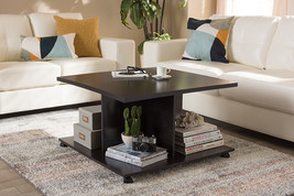Eldon Wenge Brown Finished Coffee Table - $700.18 MXN