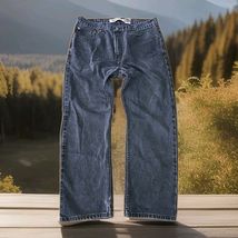 Levi's 505 Vtg 2005 Black Jeans Mens Size 38x30 (36x29.5) Y2K Thrash Got... - $37.62