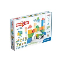 GEOMAG Magnetic Toys | Magnets for Kids | 32 Pieces | Magicube Shapes World Set - £58.34 GBP