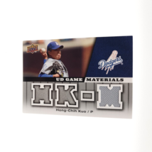 Hong-Chih Kuo GM HK 2009 Upper Deck UD Game Materials Baseball Dodgers - £6.35 GBP