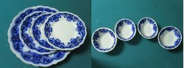 Compatible with Johnson BROS Blue Danube Pattern 8 PCS Plates NUT Dish - £73.47 GBP