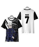 Blue Lock Anime Seishiro Nagi Adults T-Shirt Clothes - $17.99+