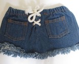 TB Toy Trading Company Denim Skirt with Drawstring Fits Build A Bear - $9.89