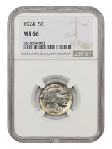 1924 5C Ngc MS66 - £1,500.73 GBP