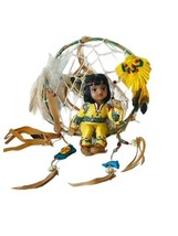 Ashton Drake Dream Weavers Christmas Ornament Native Dreamcatcher Figurine Dove - £23.37 GBP