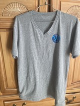 Bud Light Up For Whatever Men’s Shirt Grey short sleeve size Small  - £15.97 GBP