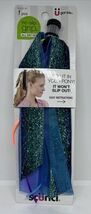 Scunci No Slip Grip All Day Hold - Pop It In Your Pony Blue Teal Multi C... - $8.90