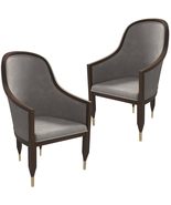 LeisureMod Dining Chair Kitchen Room Accent Modern Assembled Armchairs U... - €1.057,78 EUR