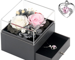 Mother&#39;s Day Gifts for Mom Her Wife, Preserved Rose Birthday Gifts for W... - £28.83 GBP