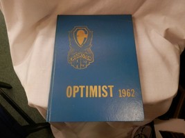 1962 Optimist Central high school card yearbook history geneology Crookston MN  - £45.06 GBP