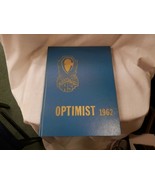 1962 Optimist Central high school card yearbook history geneology Crooks... - $82.38 CAD
