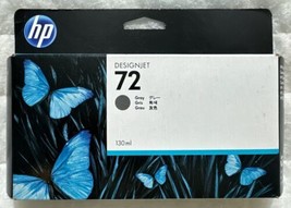 HP 72 Gray DesignJet Ink Cartridge 130ml (C9374A) OEM Sealed Retail Box ... - $49.94