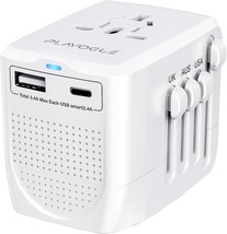Travel Adapter to Europe 220v to 110v Power Converter 880W 3.4A USB USB ... - $69.80