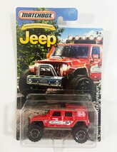 2015 Matchbox Jeep® Anniversary Edition Jeep Wrangler Superlift RED NEW - $11.87