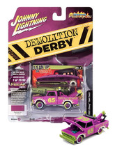 Johnny Lightning Demolition Derby 1965 Chevy Tow Truck Die Cast 1 of 151... - $9.88