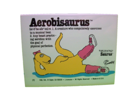 Aerobisaurus Cliff Galbraith Aerobics Dinosaur In Leg Warmers 1986 Promo... - £26.53 GBP