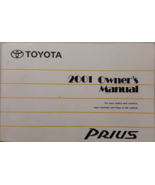 Prius 2001 Onwer&#39;s manual - €12,79 EUR