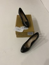 TARAMIS Black Leather Court Shoes UK 5 Eur 38 (42) - $55.04