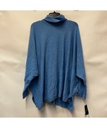 Alfani Womens Plus 2X All Aboard Blue Turtleneck Drop Shoulder Sweater N... - $44.35 CAD
