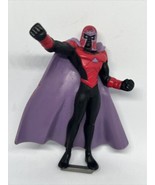 2001 Burger King Marvel X-Men Evolution Magneto Purple Cape Action Figur... - $13.02 CAD