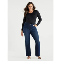 Sofia Jeans Women&#39;s Plus Melisa Flare High Rise Curvy Jeans 32&quot; Inseam S... - £19.53 GBP