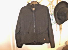 Barbour Women&#39;s Tailored Microfiber Quilt Short Jacket Black SIZE 12 - £78.95 GBP