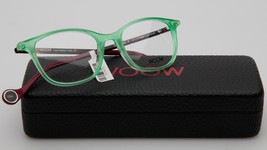 New Woow On Time 4 Col 0147 Green Eyeglasses Frame 47-17-143mm B36mm - £134.85 GBP