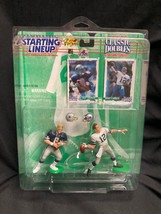 1997 NFL Starting Lineup Classic Doubles Troy Aikman and Roger Staubach Cowboys - £19.46 GBP