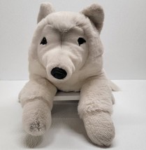Rare Douglas Cuddle Toys Arctic Wolf Husky Dog Plush 23” Canadian Mist Realistic - £426.49 GBP