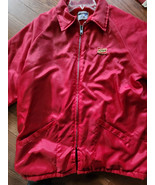 VTG KENT SEED PRODUCTS COMPANY PROMOTION JACKET RED COAT  Fur Lined Size... - $67.35 CAD