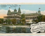 Crossmon House Hotel Postcard Alexandria Bay New York Thousand Island Area  - $9.90