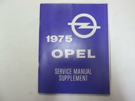 1975 Buick Opel 1900 Manta Servizio Riparazione Shop Manuale Integratore Factory - £19.53 GBP