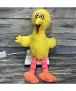 Vintage 1986 Sesame Street Talking Big Bird Plush Pull-String 21&quot; TESTED... - $362.09 MXN