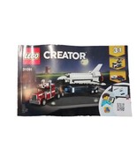 Lego Creator 31091 Instruction Book Booklet  3in1 Semi &amp; Shuttle - £6.82 GBP