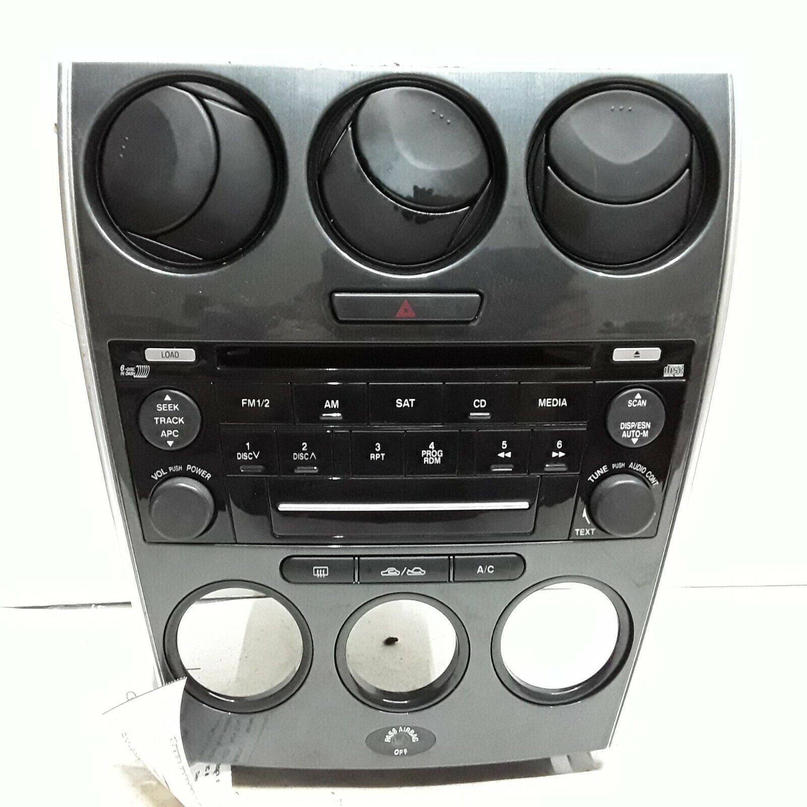 06 07 08 Mazda 6 AM FM XM 6-disc CD radio receiver OEM GP9A66DSX - $84.14