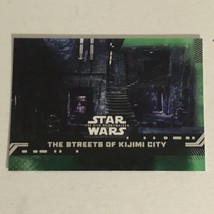 Star Wars Rise Of Skywalker Trading Card #86 Streets Of Kijimi City Green - £1.48 GBP