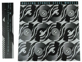 ROLLING STONES STEEL WHEELS Erste spanische Ausgabe 1989 RS01 T1G - £24.58 GBP
