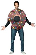 Chocolate Doughnut Donut Adult Costume Food Halloween Party Unique GC6328 - £42.34 GBP