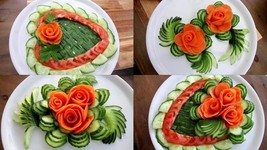 Fruit Vegetable Slicer Kitchen Supplies Roll Flower Decorative Cutter Slicer NEW - £13.65 GBP