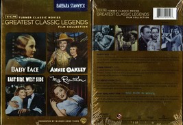 Tcm Barbara Stanwyck 4 Classic Movie Collection Dvd Warner Video New - £14.91 GBP